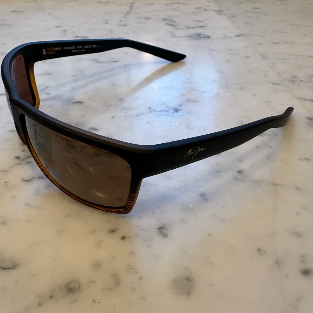 Maui Jim Alenuihaha Black and Brown Sunglasses - Picture 7 of 16